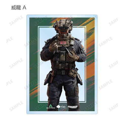 『Delta Force』トレーディングアクリルカード(単位/BOX)